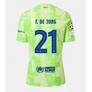 Barcelona Frenkie de Jong #21 Rezervni Dres 2024-25 Kratak Rukavima